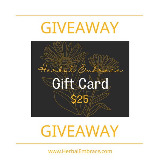 ENTER THE GIVEAWAY BEFORE MAY 9th! - Herbal Embrace
