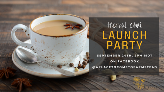 Herbal Chai Tea Blend LIVE Launch Party