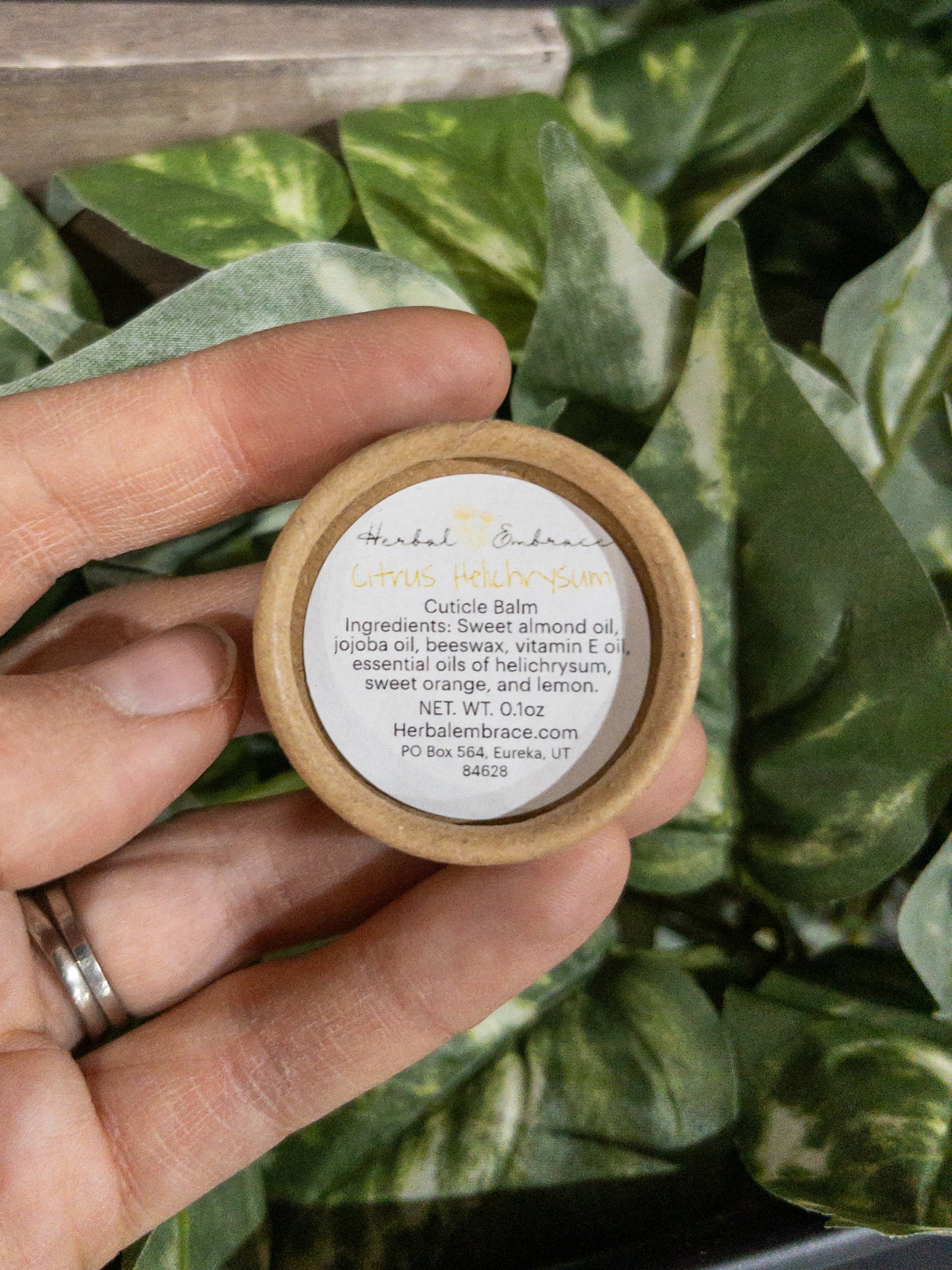 NEW SIZE! Lavender Lemon Cuticle Balm 0.1 oz