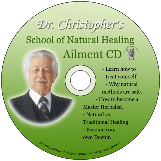 School of Natural Healing Ailment CD Set