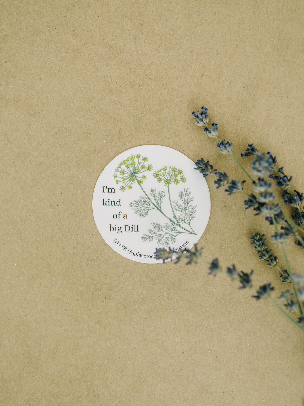 Punny Herb Stickers!