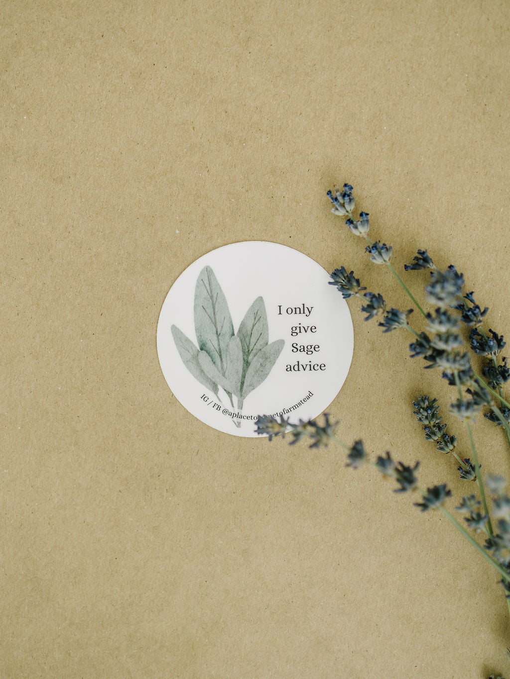Punny Herb Stickers!