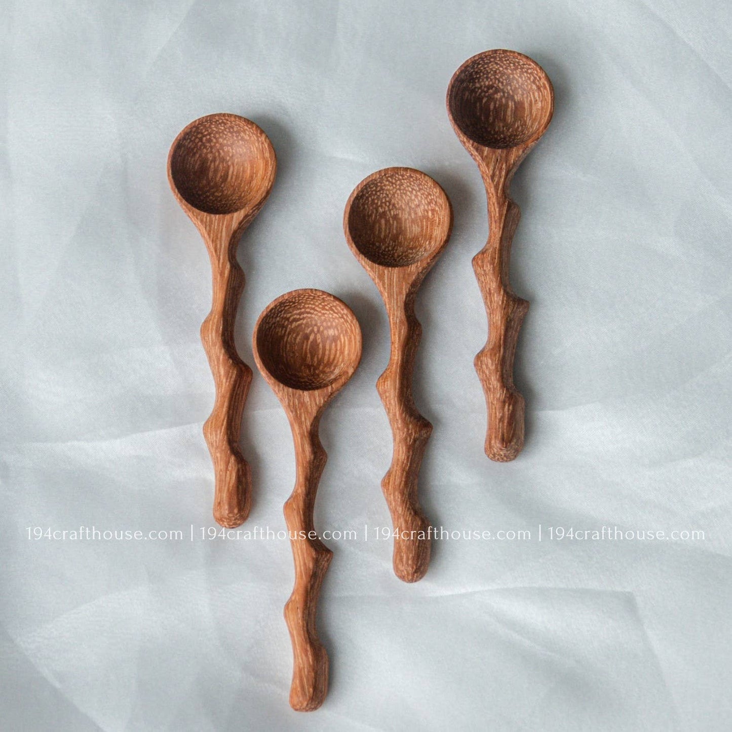 Branch Tree Wooden Spices Small Spoons - Measuring Spoons