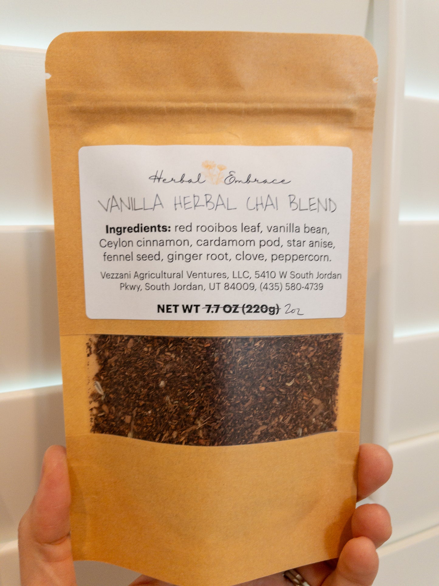 Herbal Chai Tea - Sampler Pack - 4 x 2oz Pouches