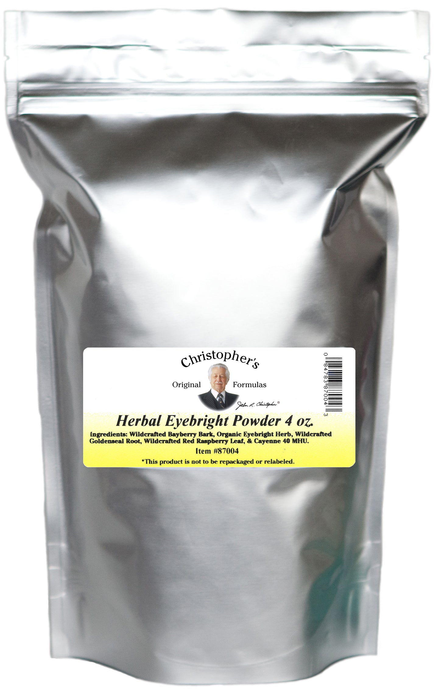 Dr. Christopher's Herbal Eye Formula 4oz Powder