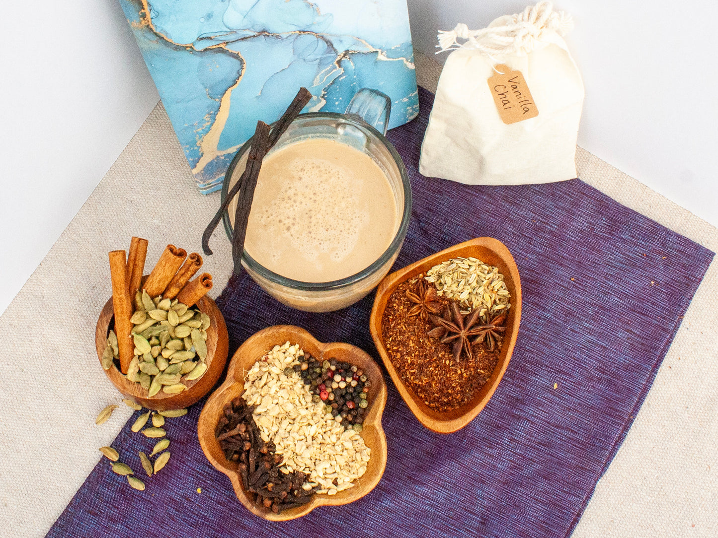 Herbal Chai Tea - Vanilla - 4 tea bags