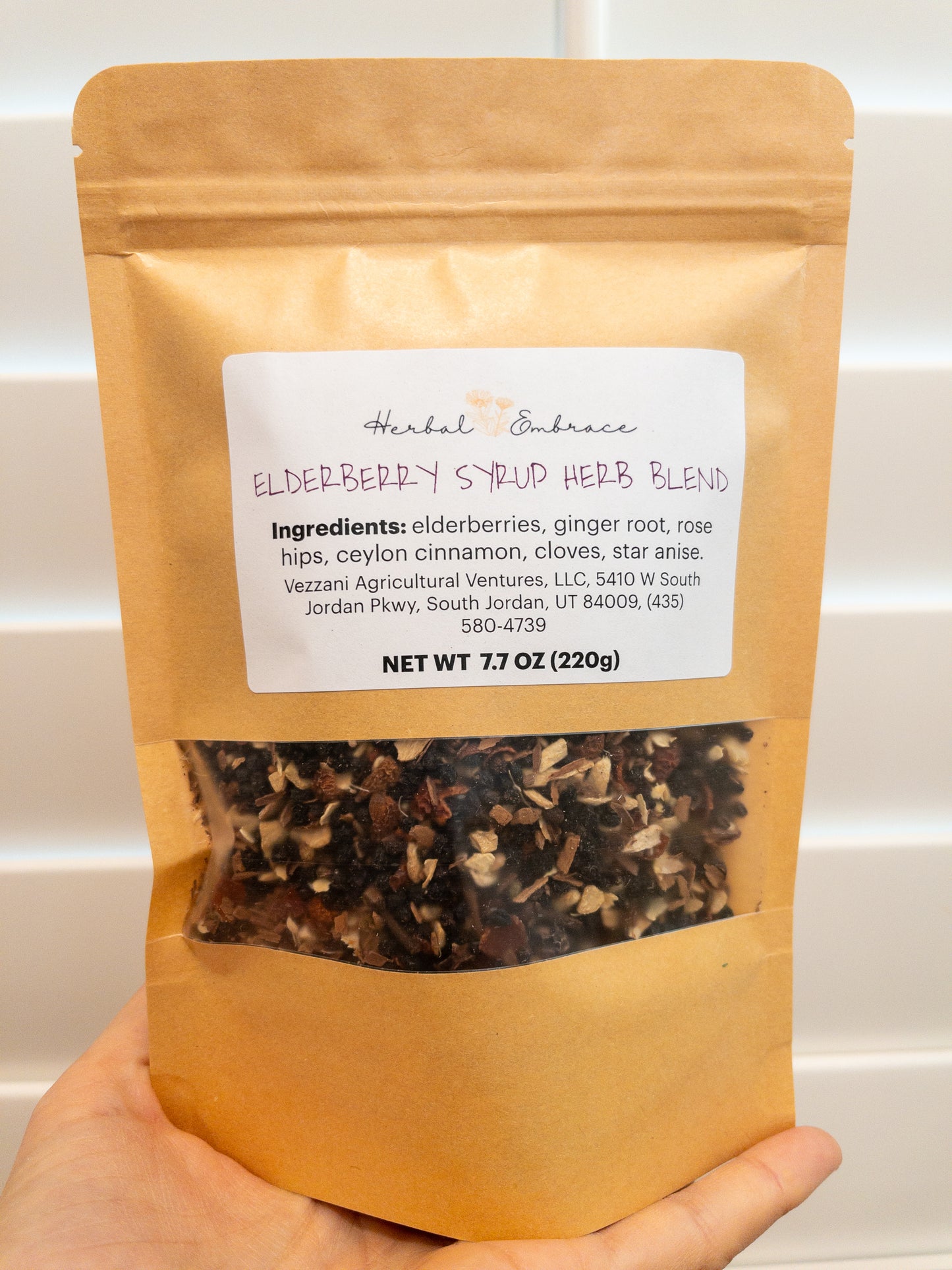 Elderberry Syrup Herb Blend 7.7oz