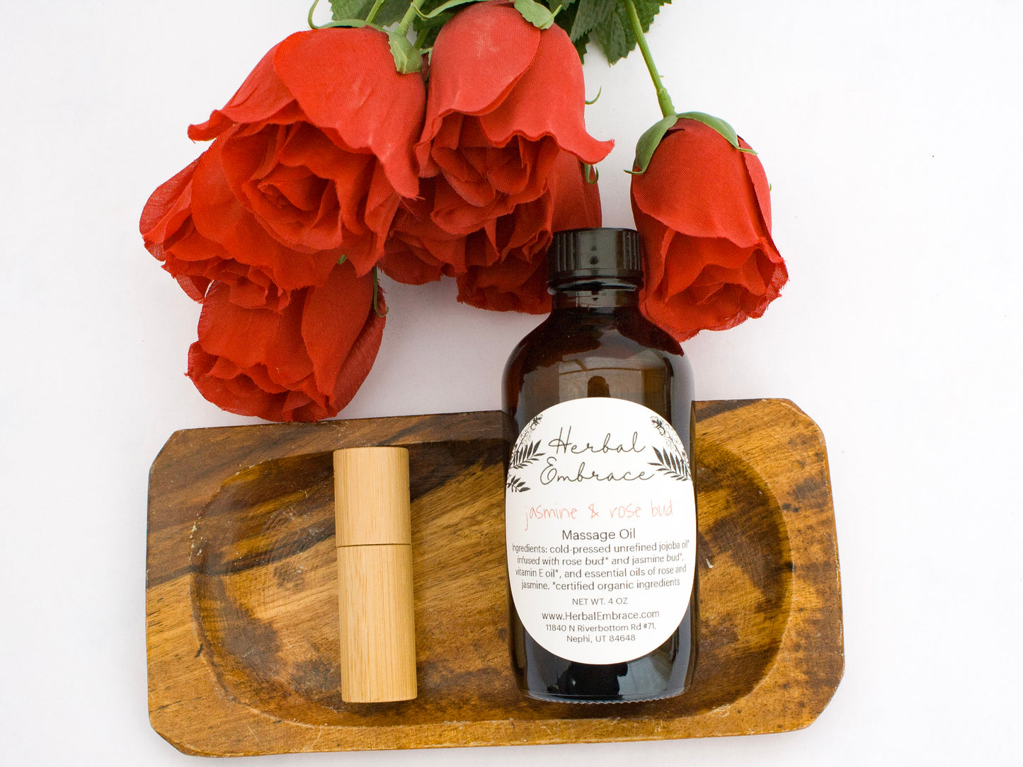 Jasmine & Rose Bud Infused Oil for Massage Oil, Facial Serum Oil, Natural Perfume, Hair Oil