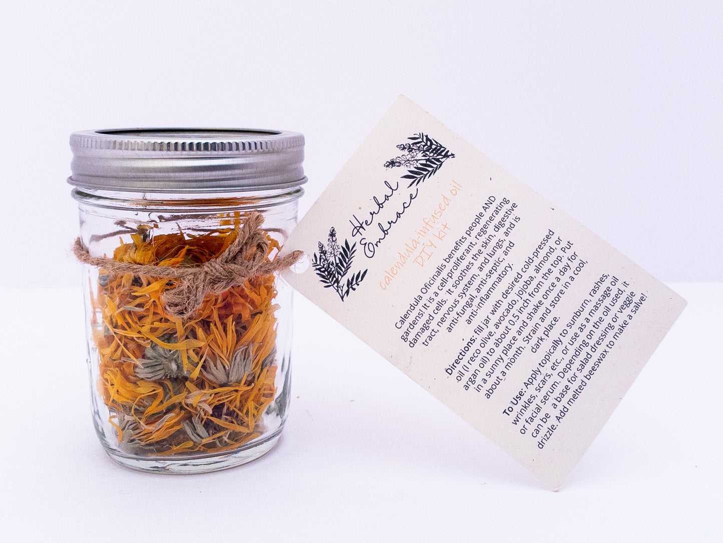 Calendula Oil DIY Kit