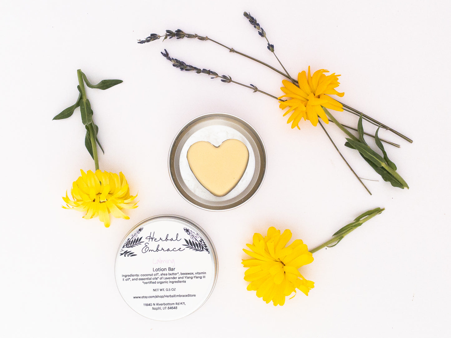 Calming Lotion Bar - Lavender Ylang-ylang