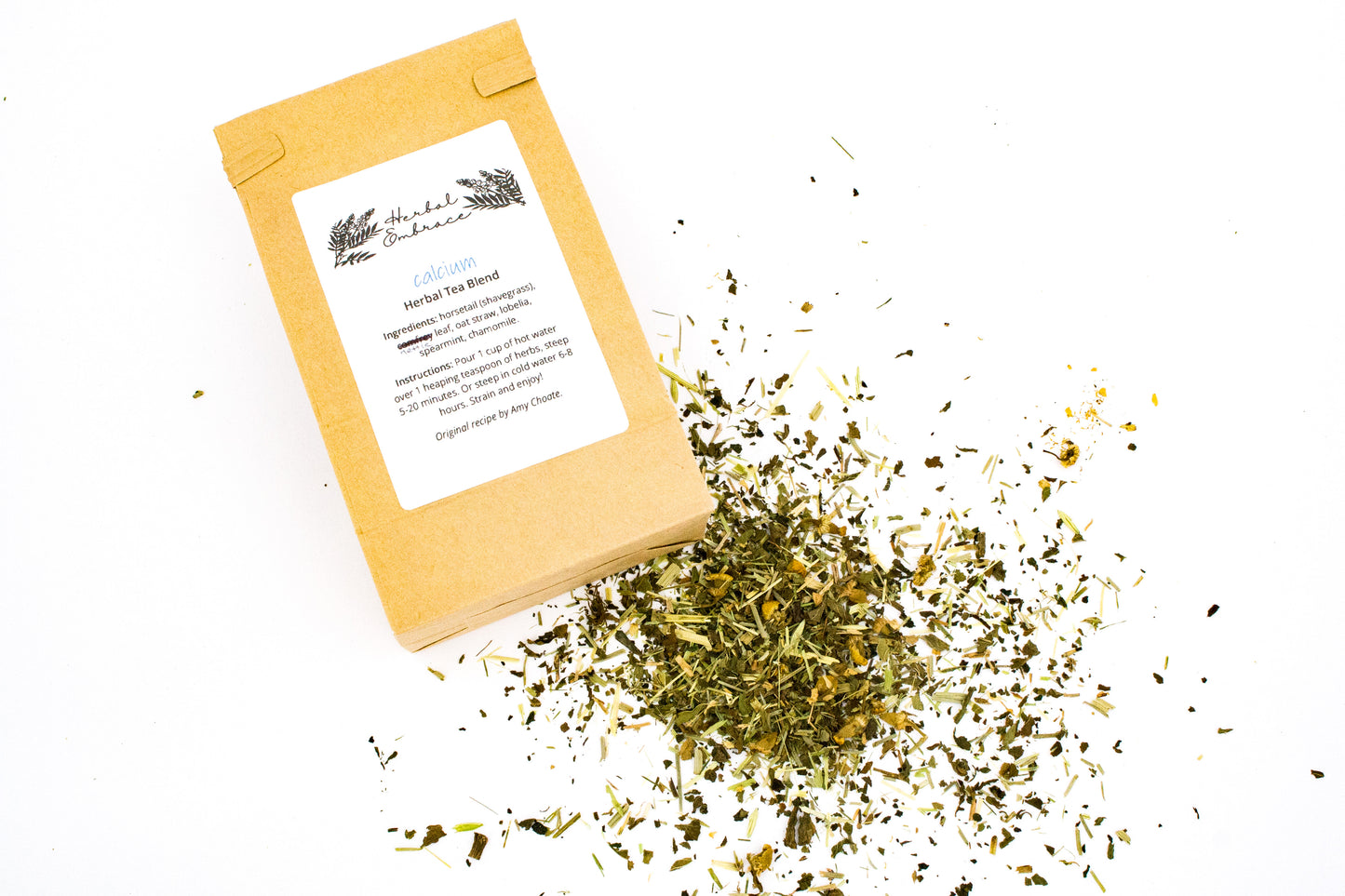 Cal-Mint Herbal Loose-Leaf Tea Blend