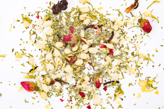 Jasmine & Rose Herbal Loose-Leaf Tea Blend (formerly known as Romance)