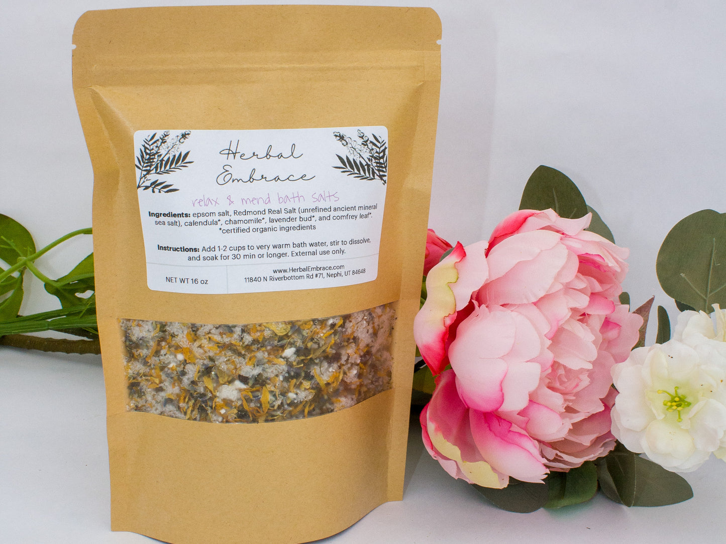Relax & Mend Herbal Bath Salts