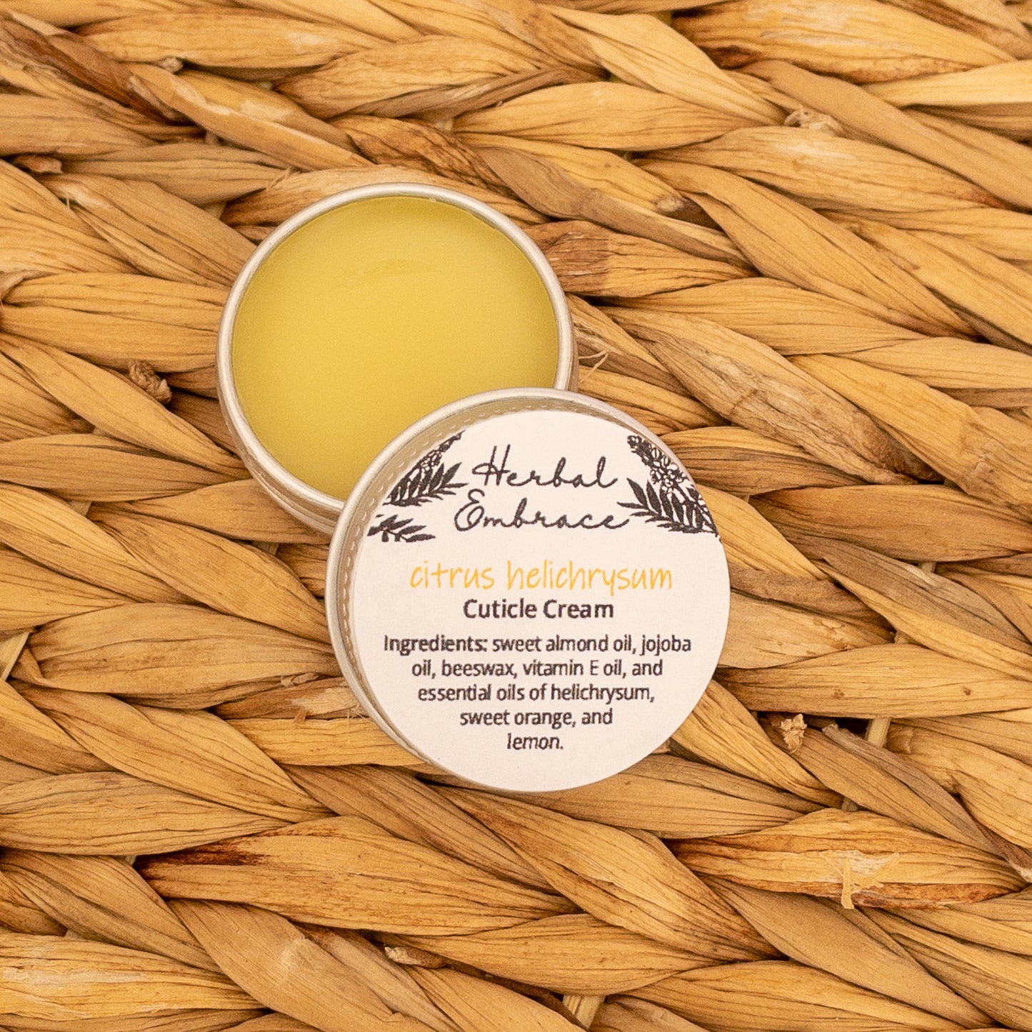 Citrus Helichrysum Cuticle Cream