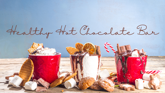 Craft a Mouthwatering Healthy Hot Chocolate Bar!