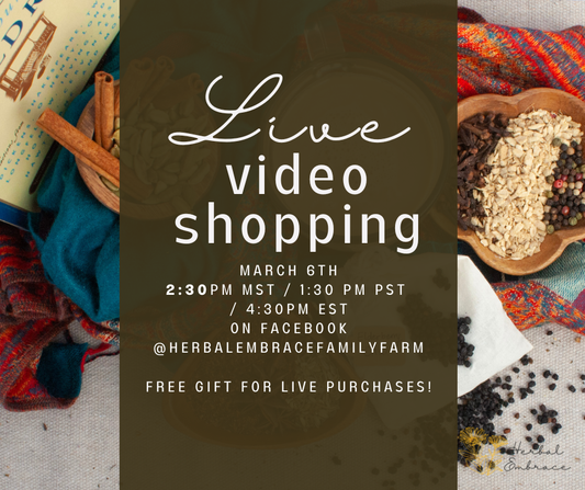 Sip & Savor Herbal Chai & Elderberry Syrup Herb Blends, LIVE!