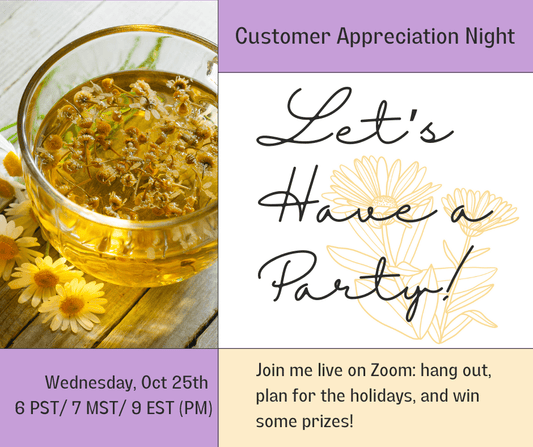 Customer Appreciation Night! - Herbal Embrace