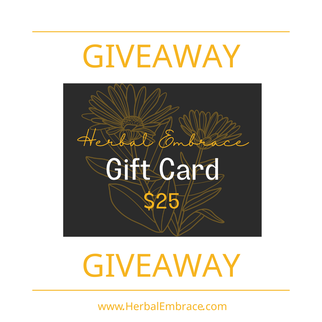 ENTER THE GIVEAWAY BEFORE MAY 9th! - Herbal Embrace