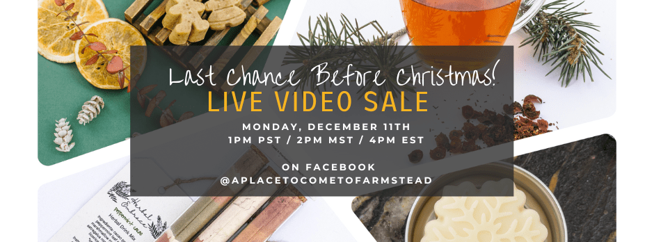 Get-It-By-Christmas Live Video Shopping! - Herbal Embrace