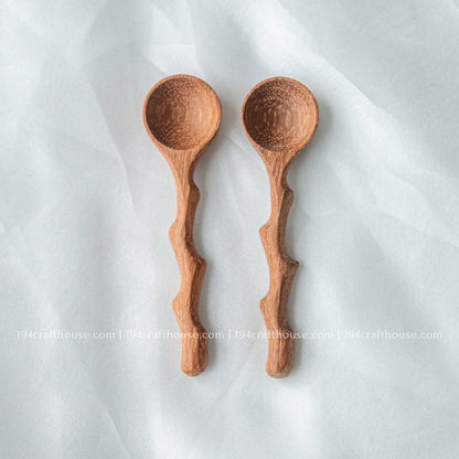 Branch Tree Wooden Spices Small Spoons - Measuring Spoons