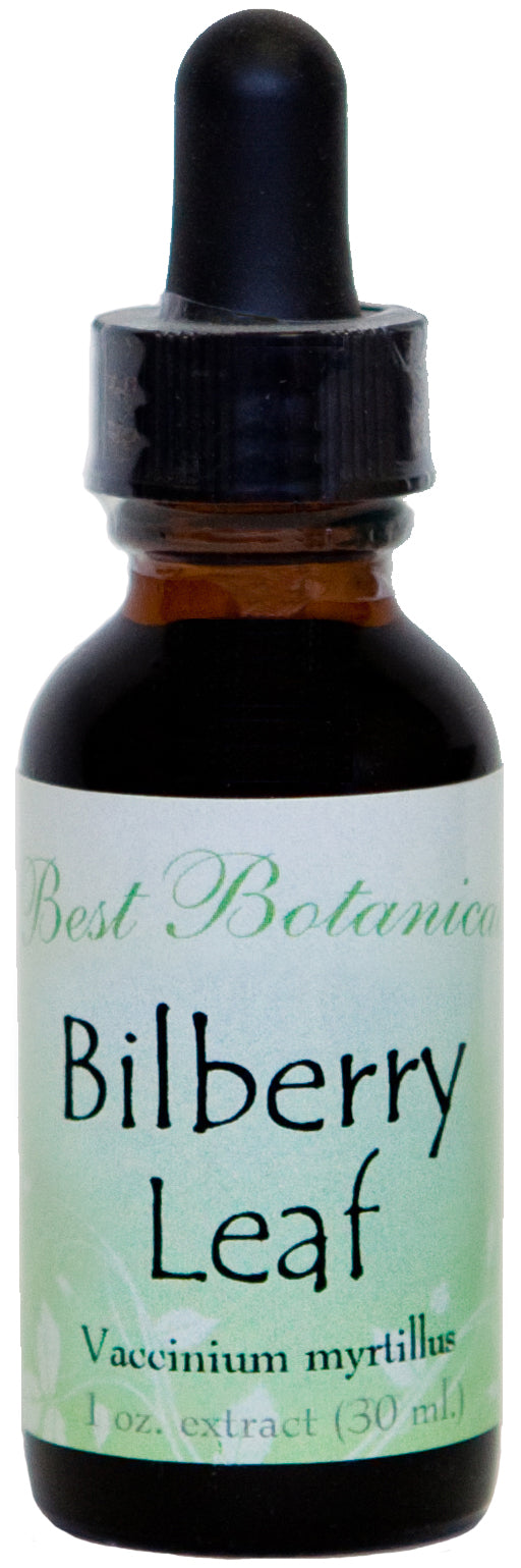 Best Botanicals Bilberry Leaf Alcohol Extract 1oz
