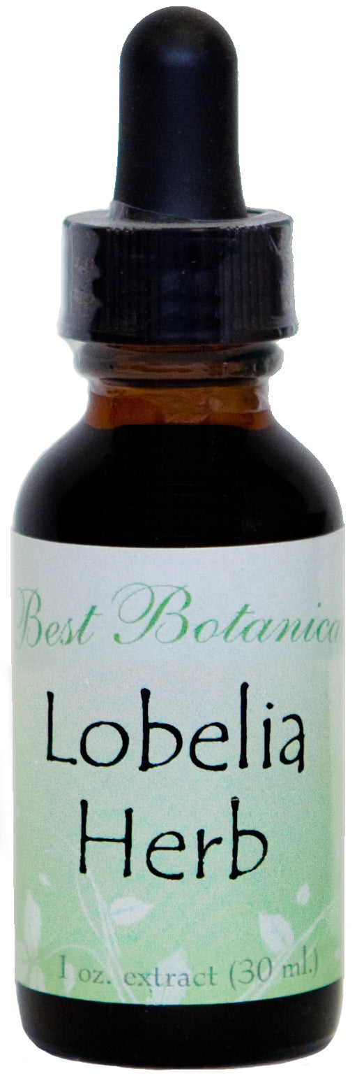 Best Botanicals Lobelia Leaf Alcohol Extract 1oz