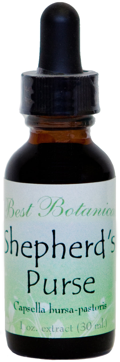 Best Botanicals Shepherd's Purse Alcohol Extract 1oz