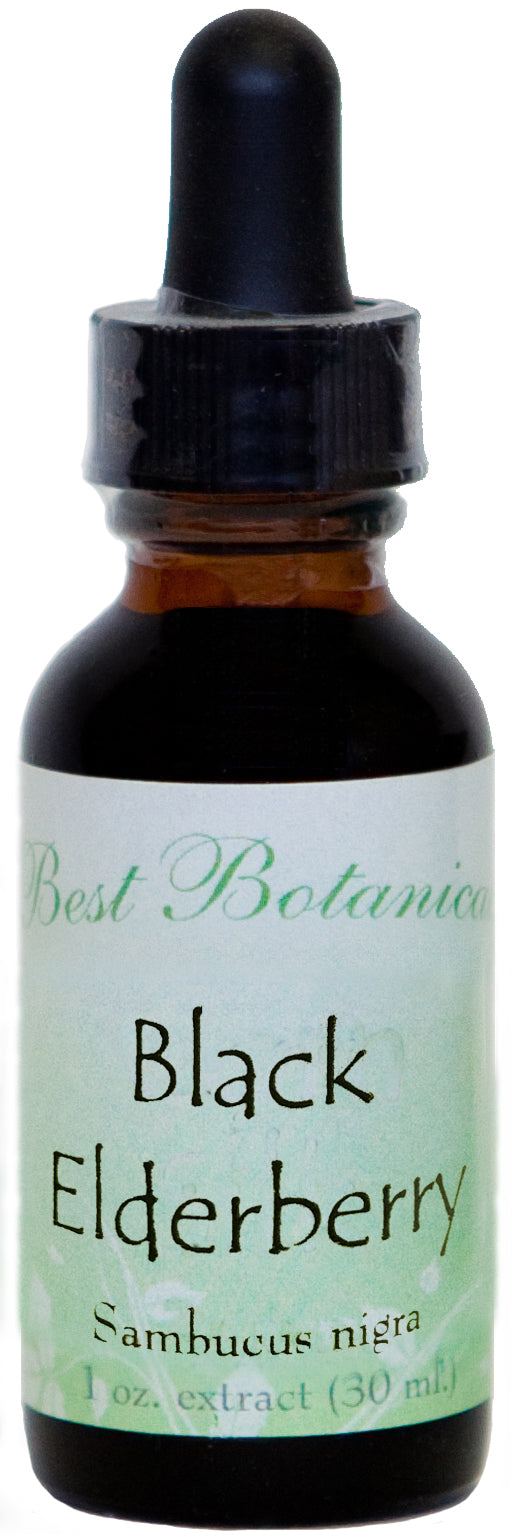 Best Botanicals Black Elderberry Alcohol Extract 1oz
