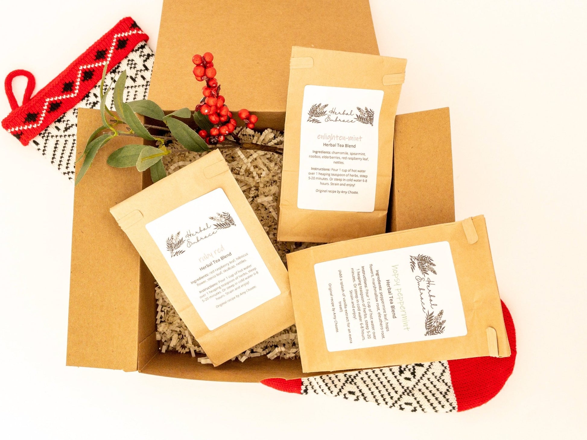 3 Favorite Teas Gift Set - Herbal Embrace