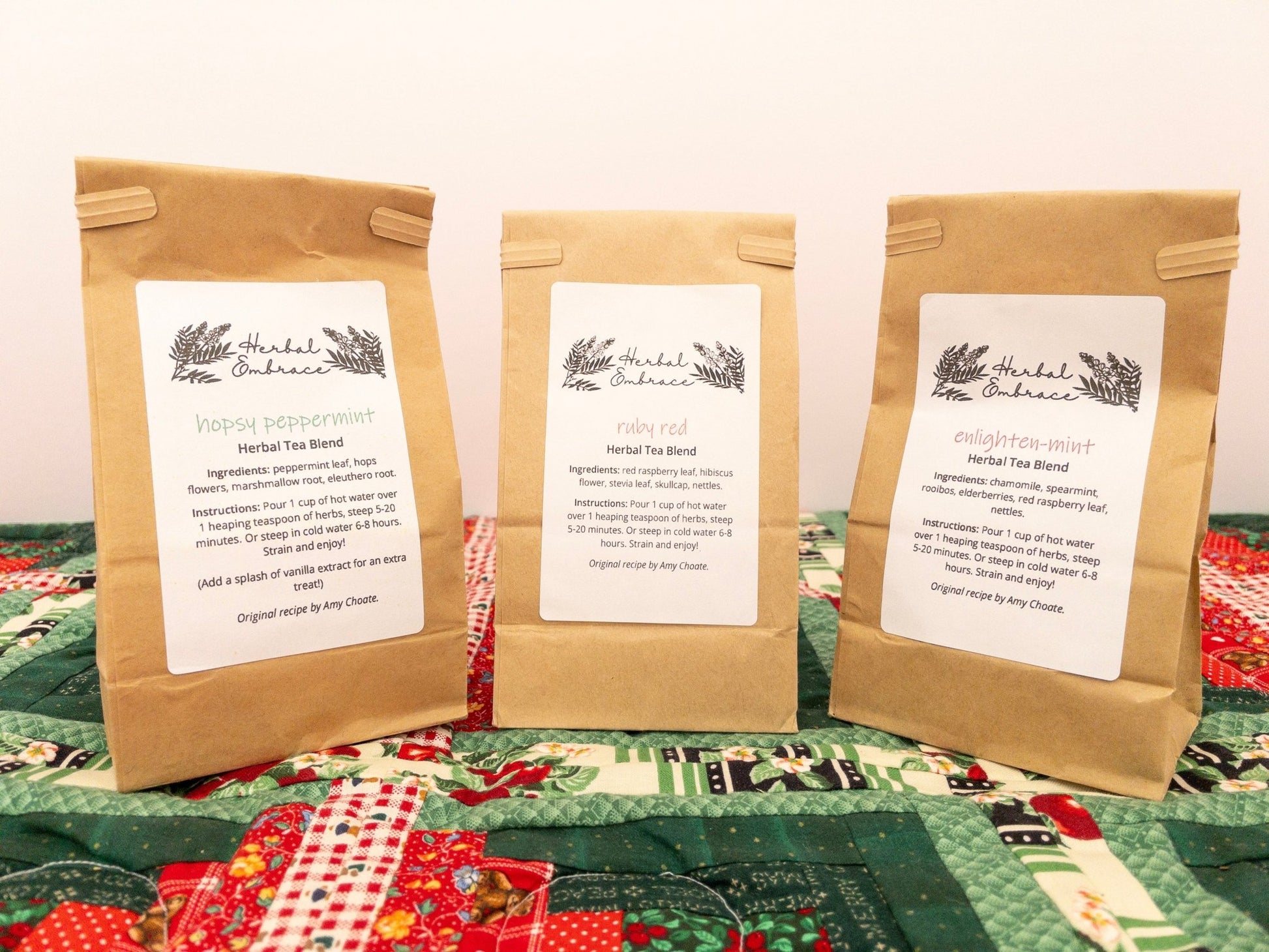 3 Favorite Teas Gift Set - Herbal Embrace