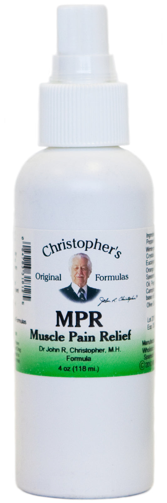 Dr. Christopher's Muscle Pain Relief Spray