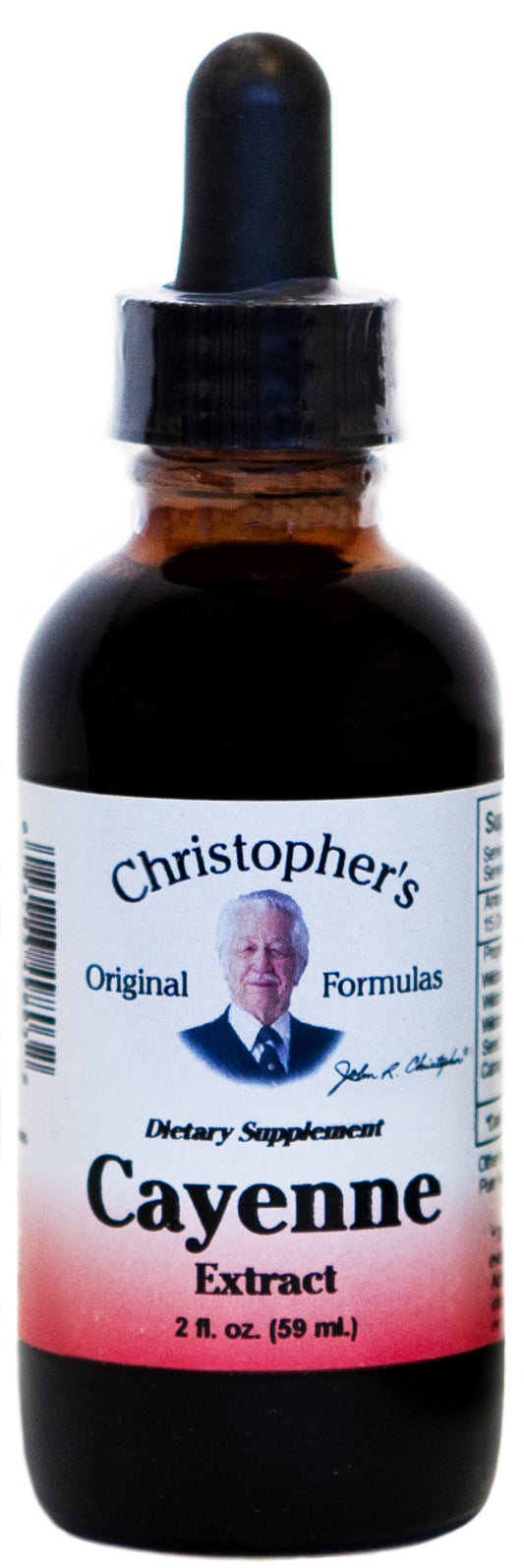 Dr. Christopher's Cayenne Pepper 40MHU Alcohol Extract 2oz