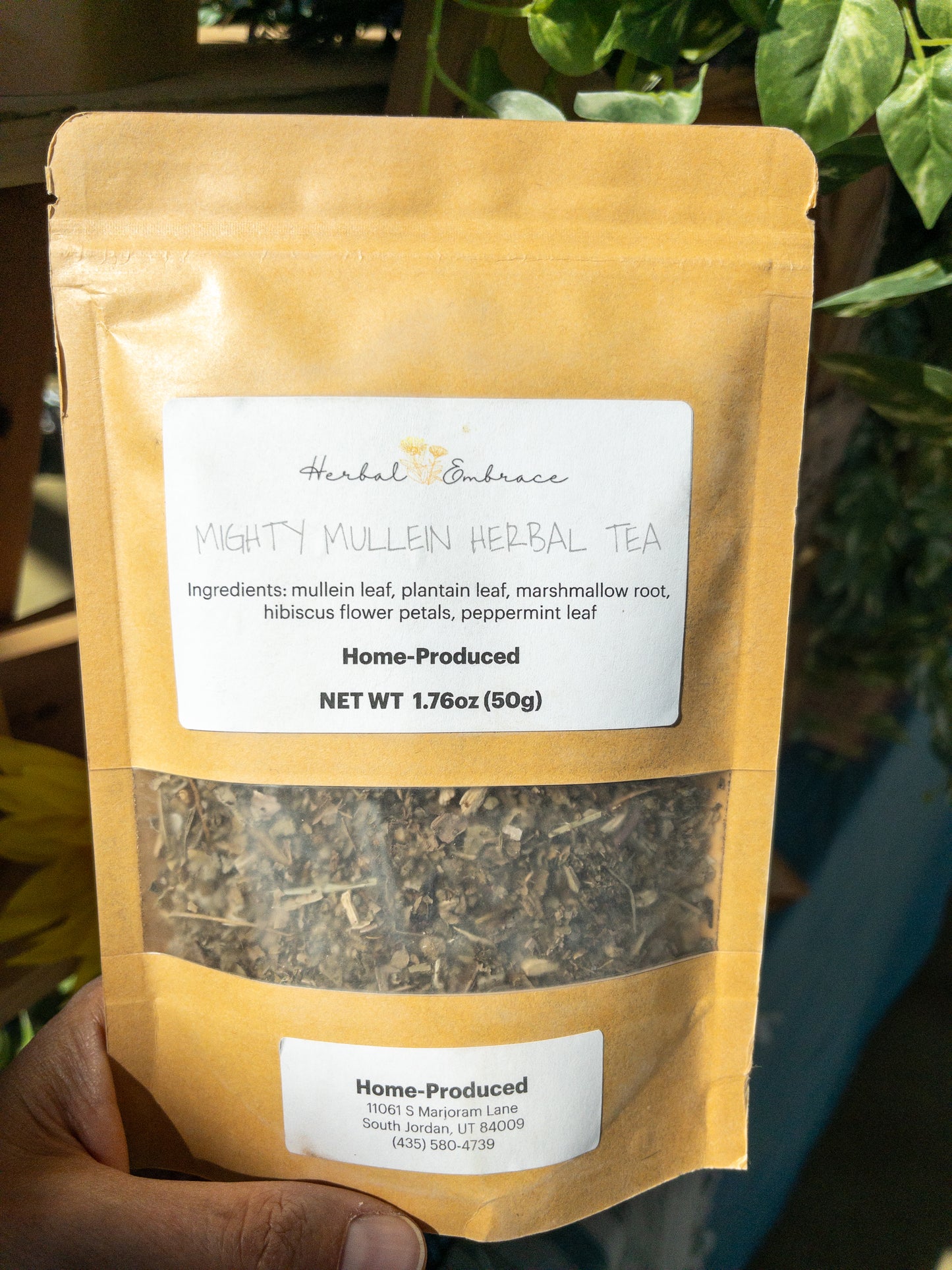 Mighty Mullein Herbal Loose-Leaf Tea Blend (formerly known as Happy Lungs)