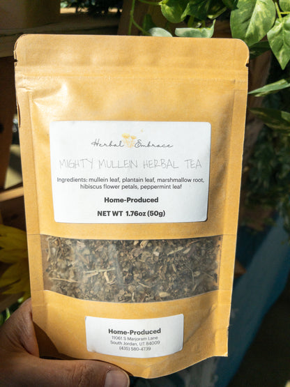 Mighty Mullein Herbal Loose-Leaf Tea Blend (formerly known as Happy Lungs)