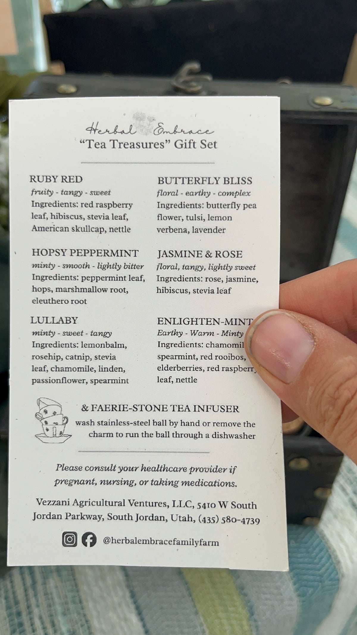 NEW! Tea Treasures Gift Set - Tea Only