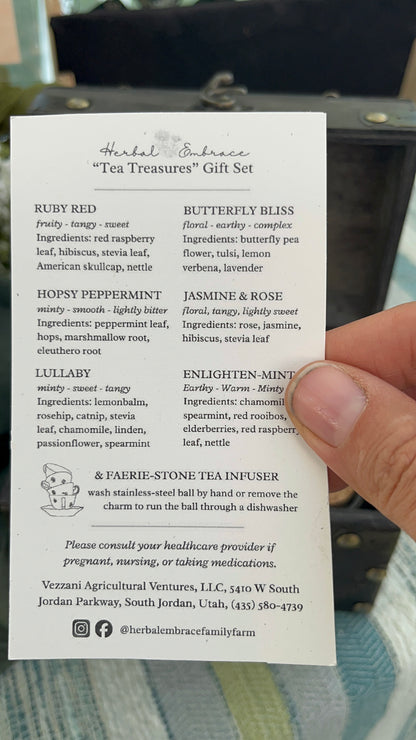 NEW! Tea Treasures Gift Set - Tea Only