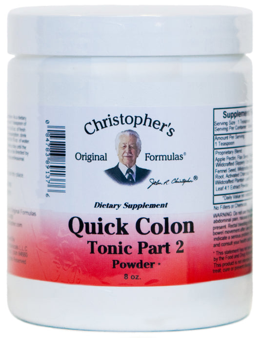 Dr. Christopher's Quick Colon #2 Formula