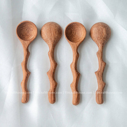 Branch Tree Wooden Spices Small Spoons - Measuring Spoons