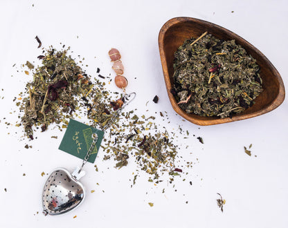 Mighty Mullein Tea + Infuser Gift Set