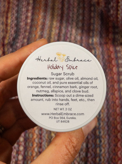 Holiday Spice Raw Sugar Scrub 2.0 oz