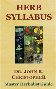 Dr. Christopher's Herb Syllabus