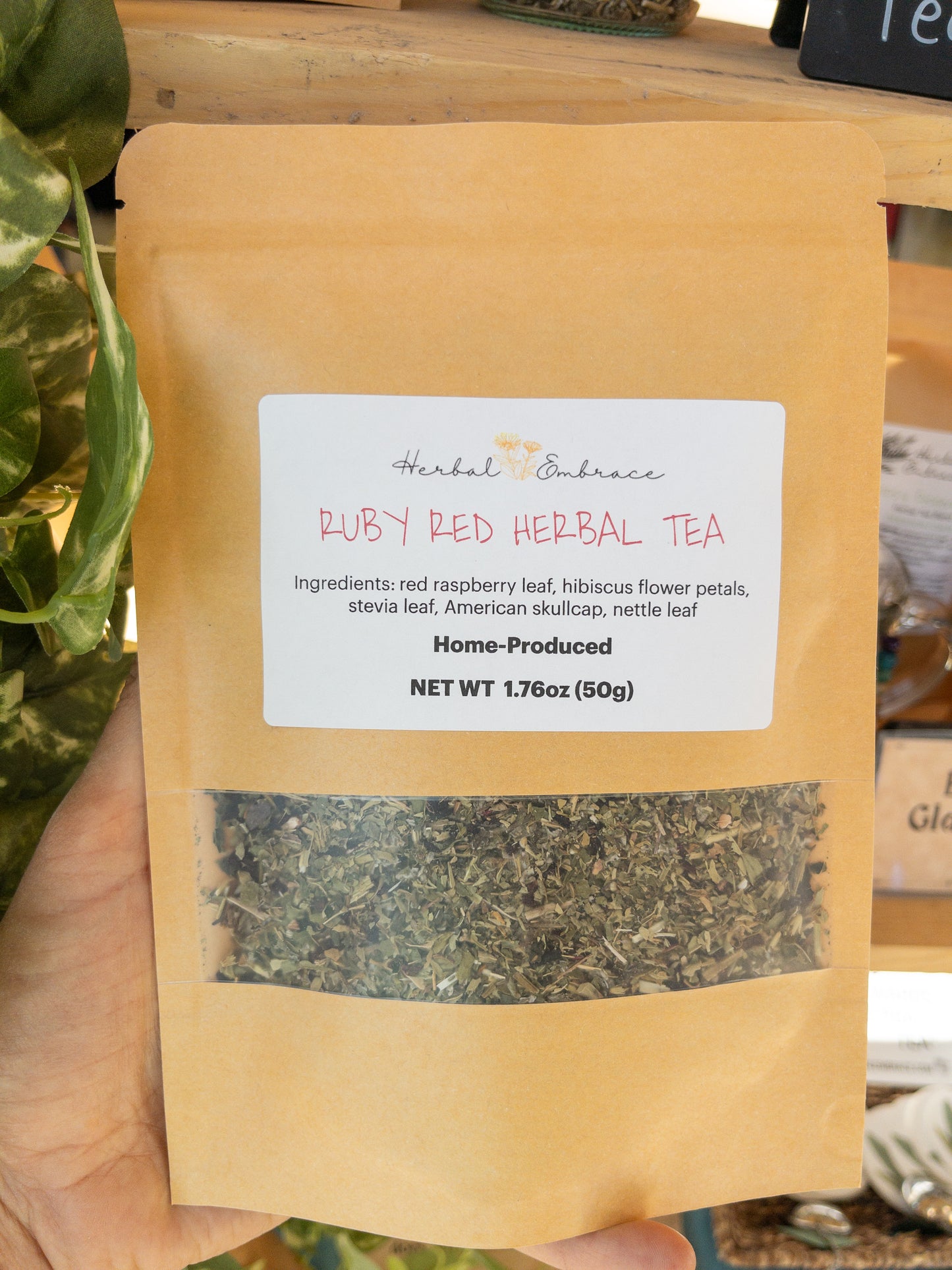 Ruby Red Herbal Loose-Leaf Tea Blend