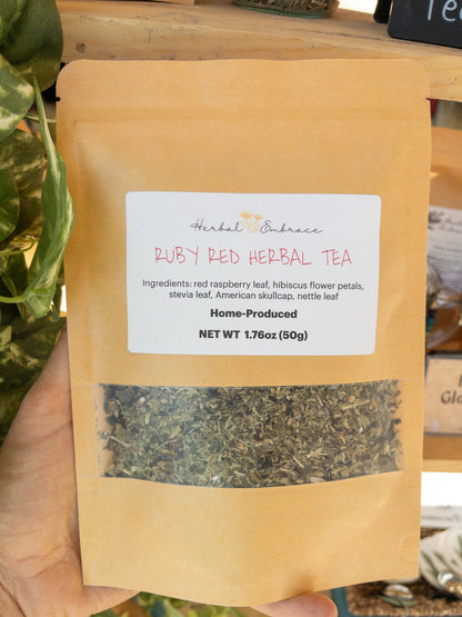 Ruby Red Herbal Loose-Leaf Tea Blend