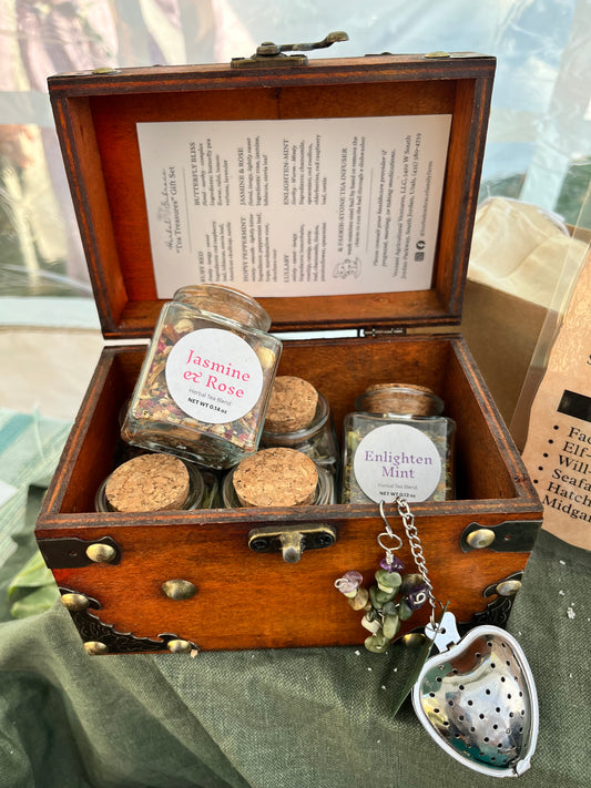 NEW! Tea Treasures Gift Set - Tea & Infuser