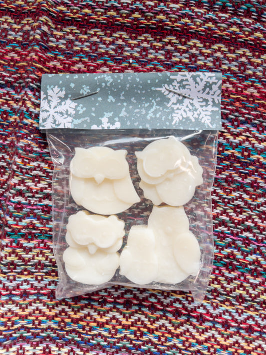 Charcoal Clay Mini-Soap Hello Kitties Set of 4