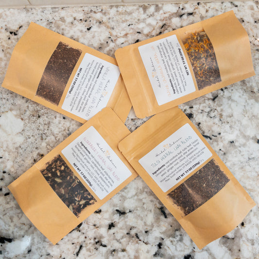 Herbal Chai Tea - Sampler Pack - 4 x 2oz Pouches