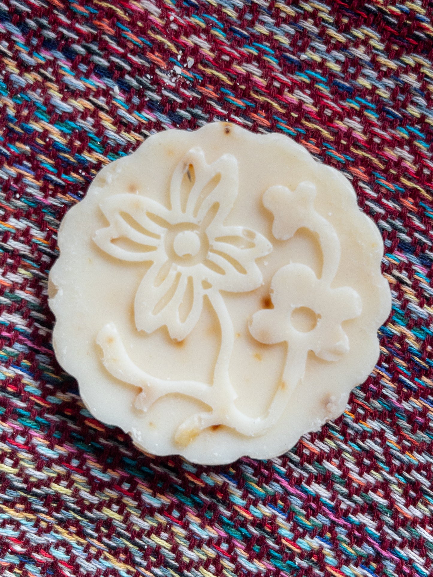 Honey Almond Soap Round