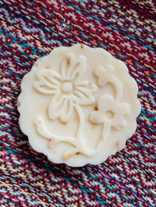 Honey Almond Soap Round