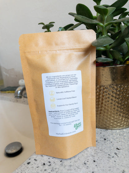 Herbal Hair-Color Restore Tea - DARK