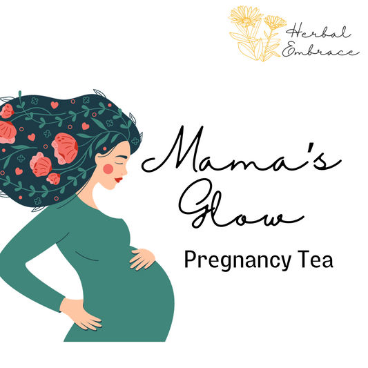 Mama's Glow Pregnancy Support Herbal Loose-Leaf Tea Blend